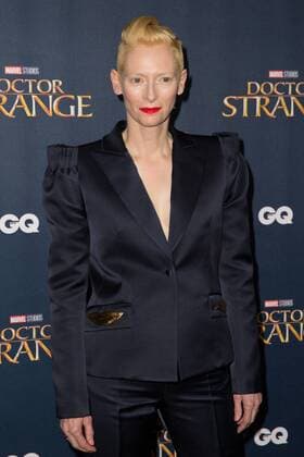 Tilda Swinton attends the Doctor Strange Film Launch held at Westminster Abbey, London. OCTOBER 24th 2016  MISx163364