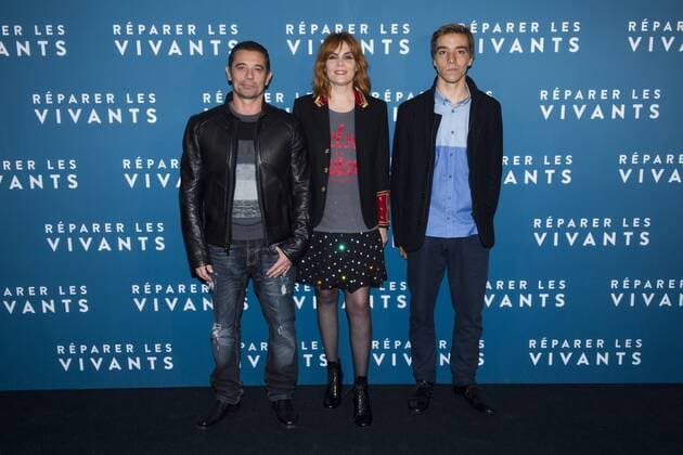 Emmanuelle Seigner - Kool Shen CELEBRITIES : Filmpremiere Reparer les Vivants - 24 10 2016 JBAutissier Panoramic 