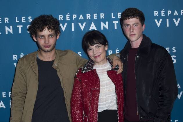 Anne Dorval - Finnegan Oldfield - Theo Cholbi CELEBRITIES : Filmpremiere Reparer les Vivants - 24 10 2016 JBAutissier Panoramic 