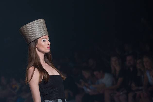 October 24, 2016 - Sao Paulo, Brazil - Model presents creation by Patricia Viera, during the Sao Paulo Fashion Week, winter 2017 edition, this Monday, in Sao Paulo, Brazil. Sao Paulo Brazil - ZUMAl146 20161024_zaf_l146_077