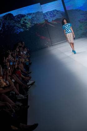 October 24, 2016 - Sao Paulo, Brazil - Model presents creation by Patricia Viera, during the Sao Paulo Fashion Week, winter 2017 edition, this Monday, in Sao Paulo, Brazil. Sao Paulo Brazil - ZUMAl146 20161024_zaf_l146_081