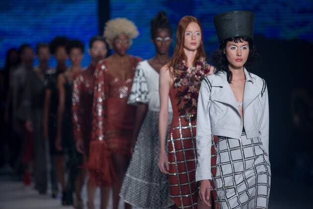 October 24, 2016 - Sao Paulo, Brazil - Model presents creation by Patricia Viera, during the Sao Paulo Fashion Week, winter 2017 edition, this Monday, in Sao Paulo, Brazil. Sao Paulo Brazil - ZUMAl146 20161024_zaf_l146_088