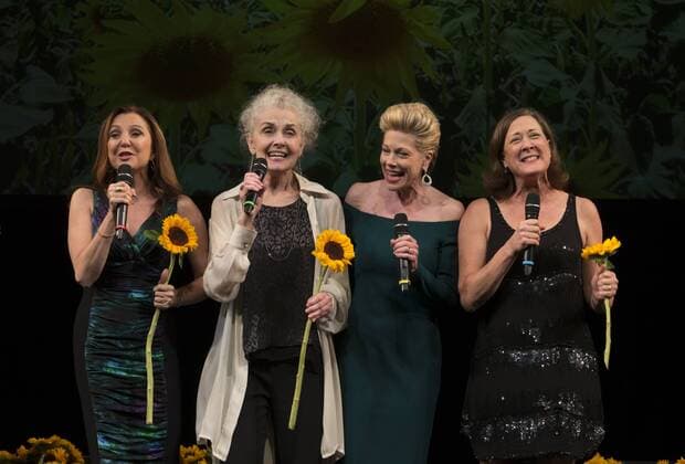 US: Nothing Like A Dame Marin Mazzie & cast perform during Nothing like a dame benefit actors fund women health and honor Marin Mazzie with Phyllis Newman Dame award  LevxRadin