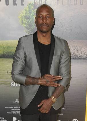 October 24, 2016 - Bing Theater At Lacma, CA, United States - 24 October 2016 - Culver City, California. Tyrese Gibson. Screening Of National Geographic Channel s Before The Flood held at the Bing Theater at LACMA. Photo Credit: AdMedia Bing Theater At Lacma United States - ZUMAa123 20161024_zaa_a123_035