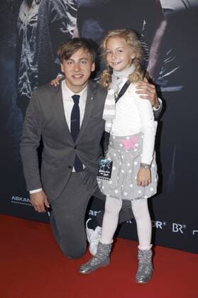 Timmi Trinks mit Schwester Amelie bei der Premiere des Kinofilms Allein gegen die Zeit im Kino in der Kulturbrauerei. Berlin, 24.10.2016 Foto:xS.xGabschx xFuturexImage