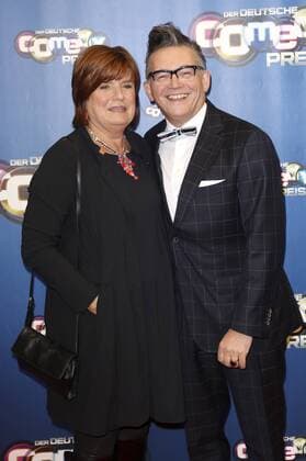 Christine Westermann und Götz Alsmann bei der Verleihung des Deutschen Comedypreises 2016 im Coloneum. Köln, 25.10.2016 Foto:xS.xGabschx xFuturexImage