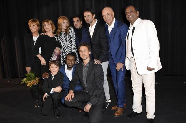 Regisseur Simon Verhoeven mit seinem Cast bei der Weltpremiere des Kinofilms Willkommen bei den Hartmanns im Mathäser Filmpalast. München, 25.10.2016 Foto:xP.xSchönbergerx xFuturexImage