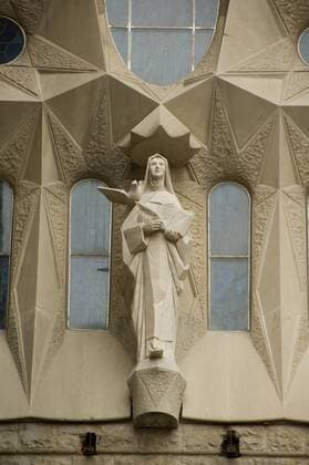 Spain, Barcelona. Gaudi s La Sagrada Familia, Nativity Facade detail.  Copyright: xCindyxMillerxHopkinsx xDanitaxDelimont EU27 CMI0252