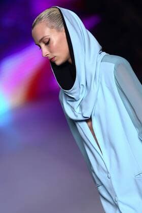 October 27, 2016 - Sao Paulo, Brazil - Model presents creation by Ratier, during the Sao Paulo Fashion Week, winter 2017 edition, this Thursday , in Sao Paulo, Brazil. Sao Paulo Brazil - ZUMAl146 20161027_zaf_l146_079
