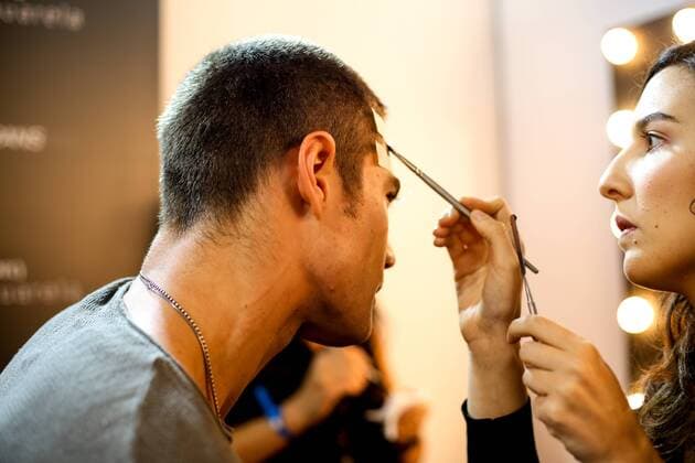 Sao Paulo Fashion Week - backstage SÃO PAULO, SP - 27.10.2016: SPFW N42 - Backstage Ratier during SPFW N2 held on Thursday (27) in São Paulo, SP. x1221578x  BrunaxMarques