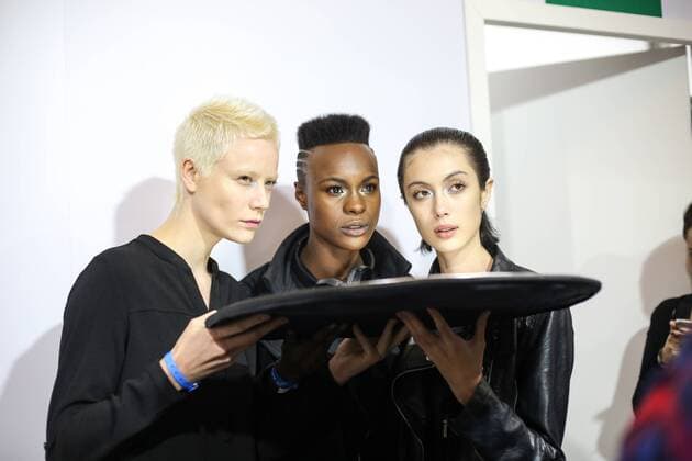 Sao Paulo Fashion Week - backstage SÃO PAULO, SP - 27.10.2016: SPFW N42 - Backstage Ratier during SPFW N2 held on Thursday (27) in São Paulo, SP. x1221594x  BrunaxMarques