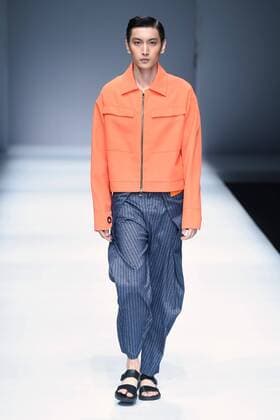October 28, 2016 - Beijing, Beijing, China - Beijing,CHINA-October 27 2016: (EDITORIAL USE ONLY. CHINA OUT) A model presents a creation of SIVICO at the China Fashion Week in Beijing. The SIVICO collections are released at the China Fashion Week (S S 2017) in Beijing, October 27th, 2016. Beijing China  - ZUMAs145 20161028_zaa_s145_020