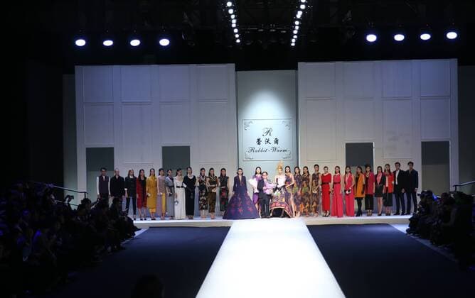 October 28, 2016 - Beijing, Beijing, China - Models present creations of Rabbit-Warm at China Fashion Week in Beijing on October 28th, 2016. Beijing China  - ZUMAs145 20161028_zaa_s145_117