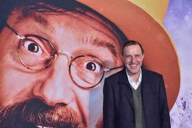 Schauspieler Stefan Kurt posiert am 29.10.2016 in Köln bei der Premiere des Films Pettersson und Findus - Das schönste Weihnachten überhaupt im Cinedom in Köln.