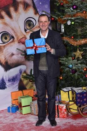 Schauspieler Stefan Kurt posiert am 29.10.2016 in Köln bei der Premiere des Films Pettersson und Findus - Das schönste Weihnachten überhaupt im Cinedom in Köln.