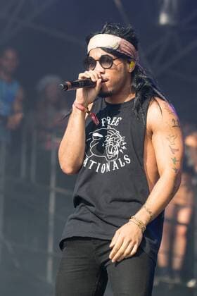 October 30, 2016 - New Orleans, Louisiana, U.S - ANDERSON PAAK performs in costume at the Voodoo Music + Arts Experience in New Orleans, Louisiana New Orleans U.S. - ZUMAs135 20161030_zap_s135_052