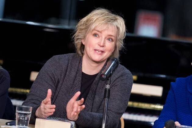 Karin Slaughter bei ihrer Deutschland Buchpremiere bei der Mayersche mit dem Roman Blutige Fesseln am 31.10.2016 in Köln. Buchpremiere bei der Mayersche mit dem Roman Blutige Fesseln in Köln