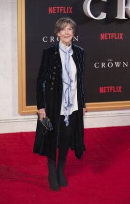 The Crown World Premiere London, UK. Dame Eileen Atkins at the World Premiere of new Netflix Original series The Crown at Odeon Leicester Square on November 1, 2016 in London, England. LMK386 -61210-021116 