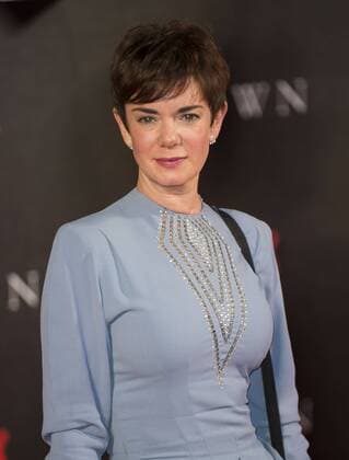 The Crown World Premiere London, UK. Victoria Hamilton at the World Premiere of new Netflix Original series The Crown at Odeon Leicester Square on November 1, 2016 in London, England. LMK386 -61210-021116 