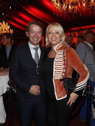Ulla Kock am Brink, Peter Fissenewert bei derGala-Premiere im PALAZZO-Spiegelpalast Berlin.