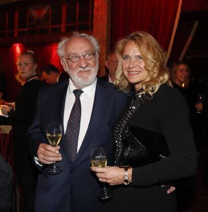 Dieter Hallervorden, Christiane Zander bei derGala-Premiere im PALAZZO-Spiegelpalast Berlin.