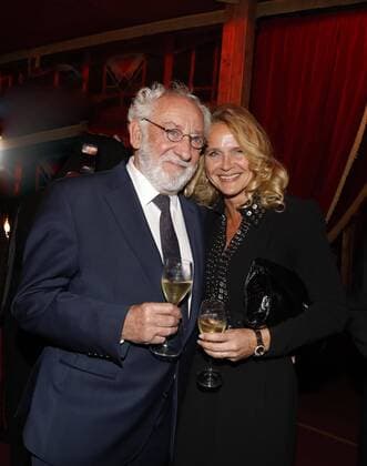 Dieter Hallervorden, Christiane Zander bei derGala-Premiere im PALAZZO-Spiegelpalast Berlin.