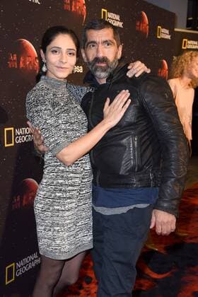 Pegah Ferydoni, Erdal Yildiz Deutschlandpremiere der National Geographic Channel TV Serie Mars - Die Reise zum roten Planeten im Planetarium in Berlin am 03.11.2016