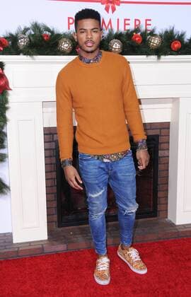 Filmpremiere Almost Christmas in Los Angeles November 3, 2016 - Westwood, CA, United States - 03 November 2016 - Westwood, California. Trevor Jackson. Premiere Of Universal s Almost Christmas held at Regency Village Theatre. Photo Credit: AdMedia Westwood United States - ZUMAa123 20161103_zaa_a123_188