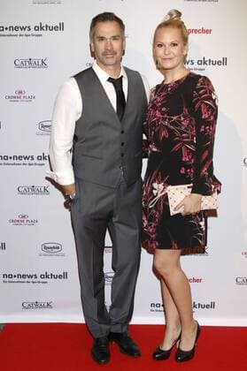 Manou Lubowski mit Partnerin Lara von Stumberg bei der PR-Bild Award 2016 Verleihung im Maritimen Museum. Hamburg, 03.11.2016 Foto:xgbrcix xFuturexImage