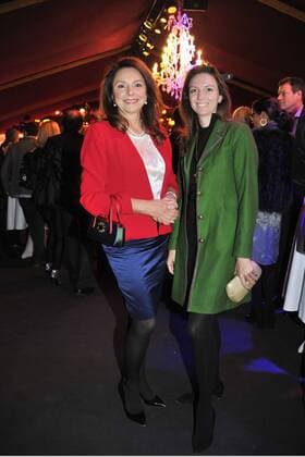 Uschi Dämmrich von Luttitz mit ihrer Tochter Stephanie bei der Teatro Premiere am 03.11.2016 in München Teatro Premiere in Muenchen, 2016 