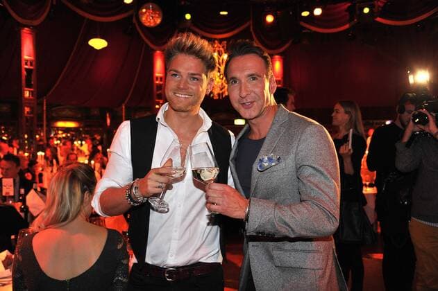 Jochen Bendel und Samuel Radlinger bei der Teatro Premiere am 03.11.2016 in München Teatro Premiere in Muenchen, 2016 