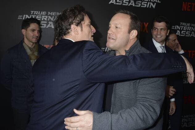Kim Coates und Kevin James bei der Weltpremiere des Netflix Films True Memoirs of an International Assassin Die wahren Memoiren eines internationalen Killers im AMC Lincoln Square. New York, 03.11.2016 Foto:xD.xVanxTinex xFuturexImage