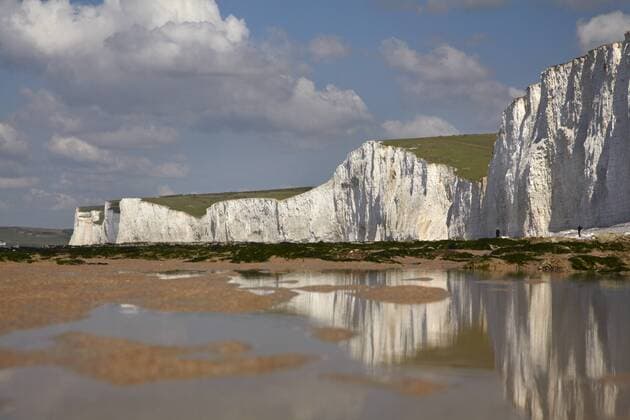 Seven Sisters Chalk Cliffs, Birling Gap, East Sussex, England  Copyright: xDavidxWallxPhotographyx xDanitaxDelimont EU33 DWA0195