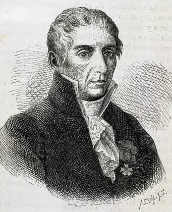 VOLTA, Alessandro, Count (As 1745-Como, 1827) Italian physicist. Nineteenth-century engraving.  Copyright: xFredericoxTarresx xDanitaxDelimont HI13 PRI0352