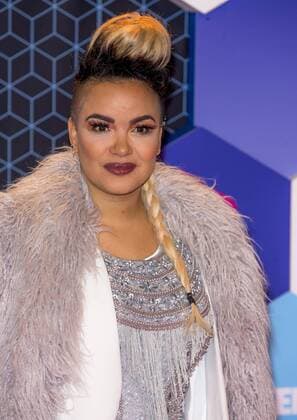 Eva Simons arrives at the MTV Europe Music Awards in Rotterdam, The Netherlands on November 6, 2016.  ROT20161106862 SVENxHOOGERHUIS