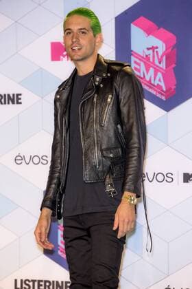 Rapper G-Eazy arrives at the MTV Europe Music Awards in Rotterdam, The Netherlands on November 6, 2016.  ROT20161106885 SVENxHOOGERHUIS