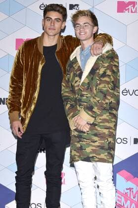 Jack Gilinsky, Jack Johnson (Jack & Jack) bei der Verleihung der MTV Europe Music Awards 2016 im Ahoy Rotterdam. Roterdam, 06.11.2016 Foto:xA.xHübnerx xFuturexImage