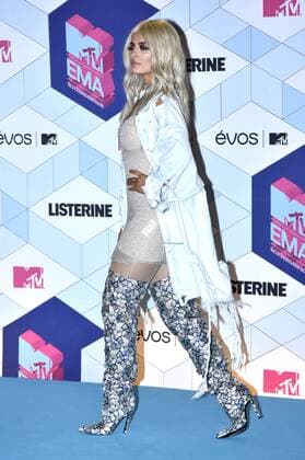 Bebe Rexha bei der Verleihung der MTV Europe Music Awards 2016 im Ahoy Rotterdam. Roterdam, 06.11.2016 Foto:xA.xHübnerx xFuturexImage