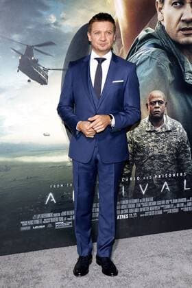 Jeremy Renner bei der Arrival Film Premiere am 6.11.2016 in Westwood, Los Angeles Arrival Filmremiere in Los Angeles, 2016 