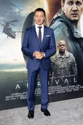 Jeremy Renner bei der Arrival Film Premiere am 6.11.2016 in Westwood, Los Angeles Arrival Filmremiere in Los Angeles, 2016 
