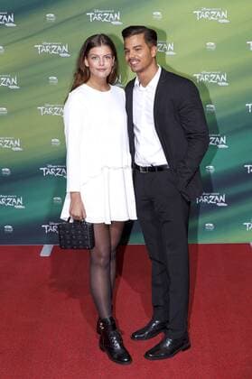 Vanessa Fuchs mit Freund Jonas Krämer bei der Premiere des Musicals Tarzan im Stage Metronom Theater. Oberhausen, 06.11.2016 Foto:xC.xHardtx xFuturexImage