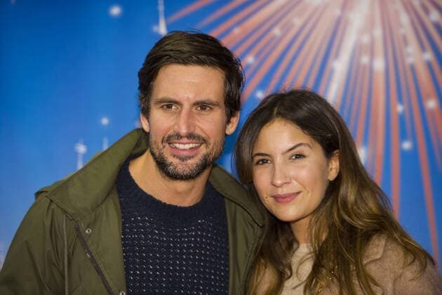 Tom BECK, Schauspieler, mit Freundin Chryssanthi KAVAZI, Portraet, Porträt, Portrait, angeschnittenes Einzelbild, Einzelmotiv, Disney on Ice , Show, Lanxess Arena, Koelnarena, 04.11.2016 in Koeln Deutschland.