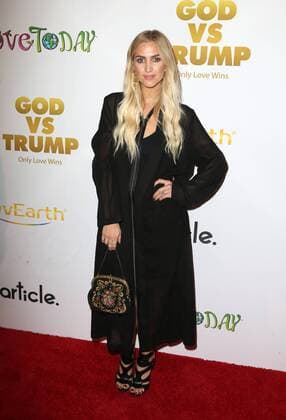 November 7, 2016 - Hollywood, CA, United States - 07 November 2016 - Hollywood, California - Ashlee Simpson. Premiere Of God vs Trump held at The TCL Chinese Theatre. Photo Credit: AdMedia Hollywood United States - ZUMAa123 20161107_zaa_a123_105