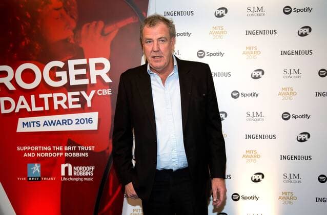 English broadcaster Jeremy Clarkson attending the Music Industry Trusts Award, at Grosvenor House in London. NOVEMBER 7th 2016  DFLx163483