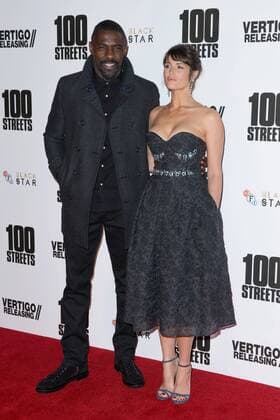English actress Gemma Arterton and actor Idris Elba attending the 100 Streets UK premiere, held held at London s BFI Southbank. NOVEMBER 8th 2016  MISx163489