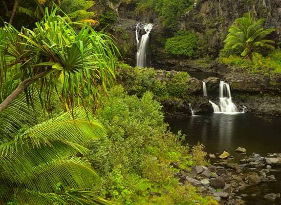 Hawaii, Maui, Haleakala National Park, Volcano, National Park, National, Park, Sacred pools of Oheo in Haleakala National Park.  Copyright: xJerryxGinsbergx xDanitaxDelimont US12 JGI0188