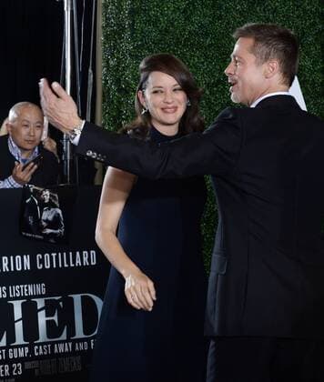 Allied Filmpremiere in Los Angeles Cast members Marion Cotillard and Brad Pitt attend the premiere of the motion picture romantic war thriller Allied at the Regency Village Theatre in the Westwood section of Los Angeles. Storyline: In 1942, an intelligence officer in North Africa encounters a female French Resistance fighter on a deadly mission behind enemy lines. When they reunite in London, their relationship is tested by the pressures of war.  LAP2016110904 JIMxRUYMEN