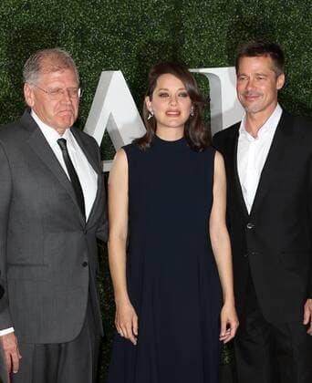 November 9, 2016 - Westwood, CA, United States - 09 November 2016 - Westwood, California - Robert Zemeckis,Marion Cotillard,Brad Pitt. Fan Event For Paramount Pictures Allied held at The Regency Village Theatre. Photo Credit: AdMedia Westwood United States - ZUMAa123 20161109_zaa_a123_304