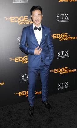 November 9, 2016 - Los Angeles, California, United States - November 9th 2016 - Los Angeles California USA - Actor HAYDEN SZETO at STX Entertainment s LA Special Screening of The Edge of Seventeen held at the Regal LA Live Theater, Los Angeles, CA Los Angeles United States - ZUMAf05_ 20161109_zaf_f05_015