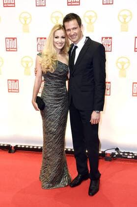 Andrea Kaiser und Sebastien Ogier bei der 41. Verleihung Das Goldene Lenkrad im Axel-Springer-Haus. Berlin, 08.11.2016 Foto:xF.xKernx xFuturexImage